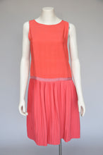 Load image into Gallery viewer, vintage 1960s unlabeled Norman Norell silk dress ensemble S/M
