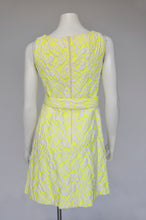 Load image into Gallery viewer, vintage 1960s bright yellow mod dress set XS/S
