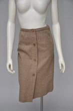 Load image into Gallery viewer, vintage 1960s wool Galanos skirt set XS
