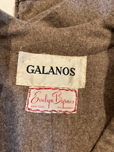 Load image into Gallery viewer, vintage 1960s wool Galanos skirt set XS
